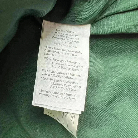 JCREW Mercantile Women’s Green CAMO Vest. Size Medium - Picture 6 of 8